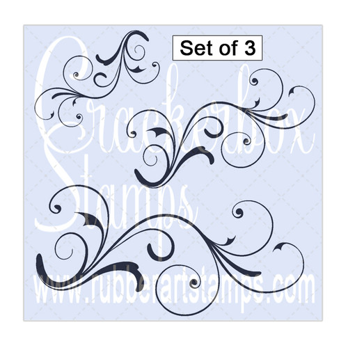 Background Swirls Set of 3