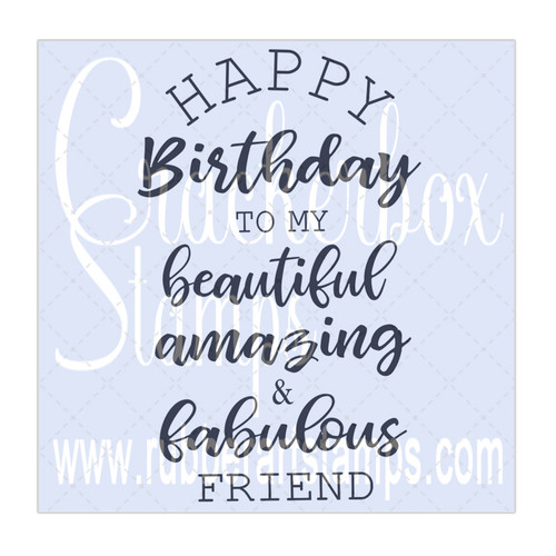 Beautiful,  Amazing, Friend