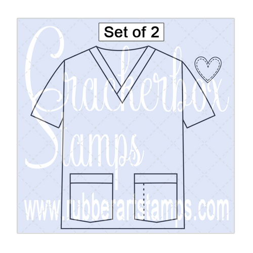 A Scrub Top with Heart