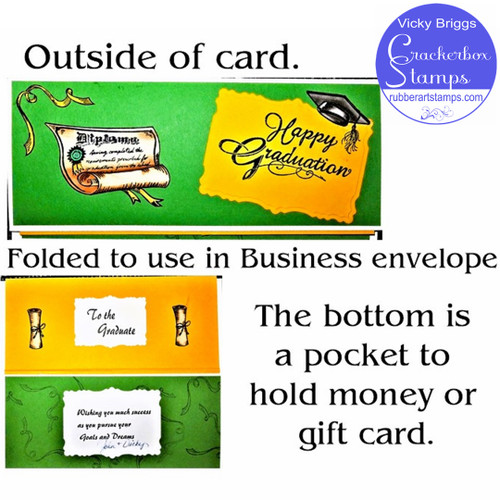 Graduation Card with Pocket Graduation Card with Pocket
