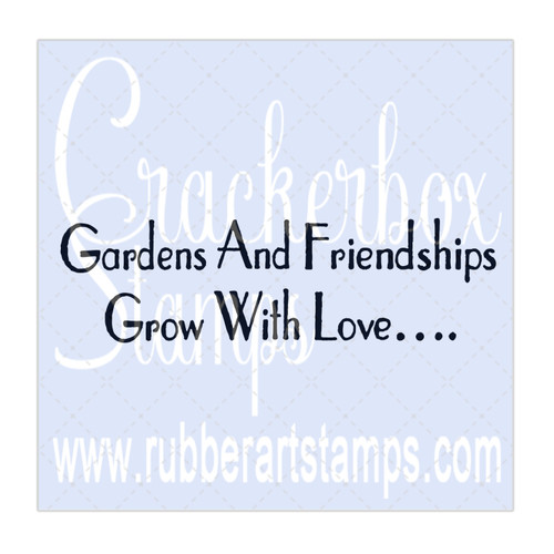 Gardens and Friendships Gardens and Friendships