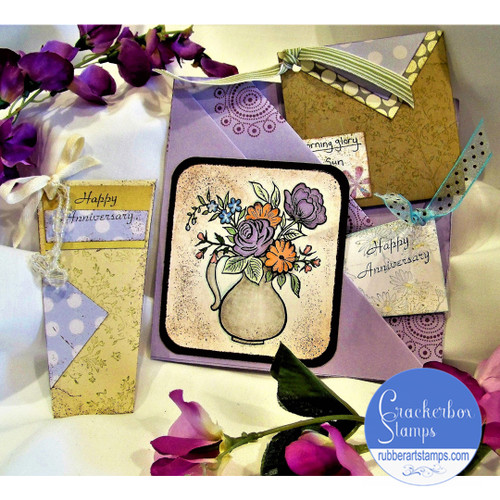 Plant flowers for Anniversary Pouch Plant flowers for Anniversary Pouch