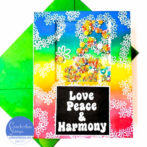 Daisy Heart with Saying Card
