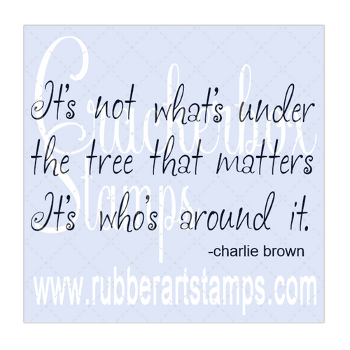 Charlie Brown - Not What's Under the Tree