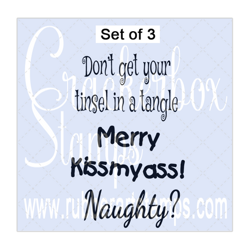 Sign Post Words Snarky set of 3 Sign Post Words Snarky set of 3