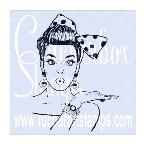 Lady (Sassy Cindy) With Holding Hand