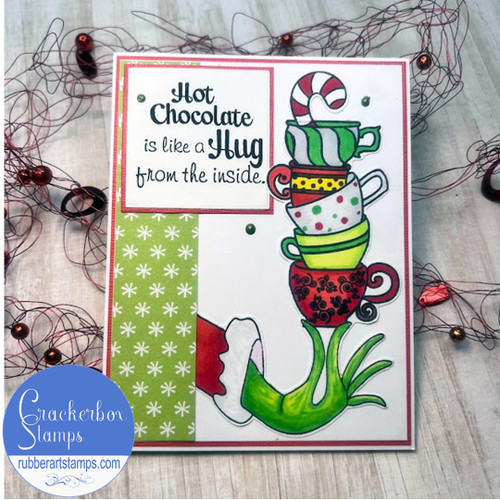 Hot Chocolate Hug Saying