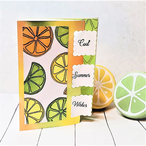 Summer Drink With Umbrella Card Summer Drink With Umbrella Card
