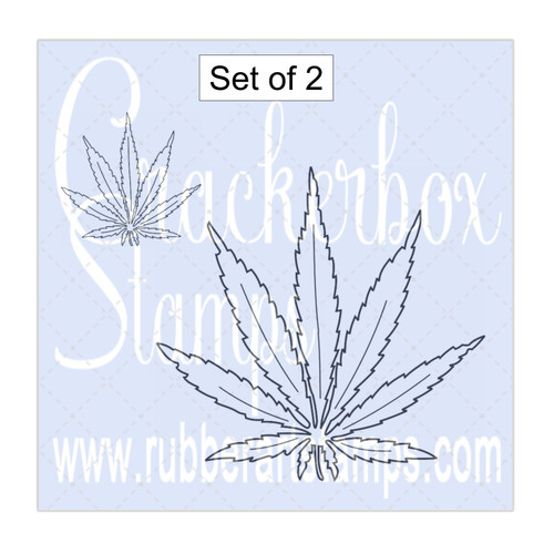 Pot Leaf set of 2 Pot Leaf set of 2