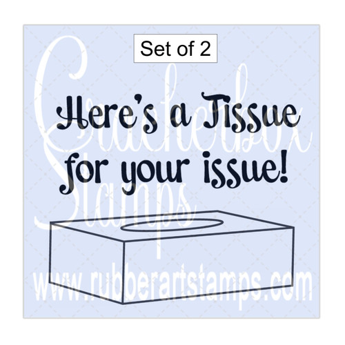 Tissue for Issue & Kleenex Box Set of 2 Tissue for Issue & Kleenex Box Set of 2