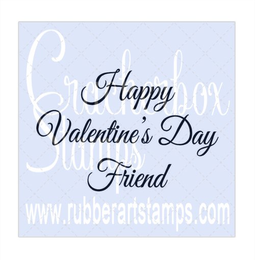 Happy Valentine's Day Friend Script