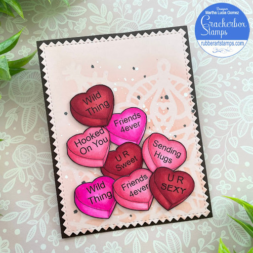 Candy Heart Big Sweet Sayings Set of 3 Candy Heart Big Sweet Sayings Set of 3