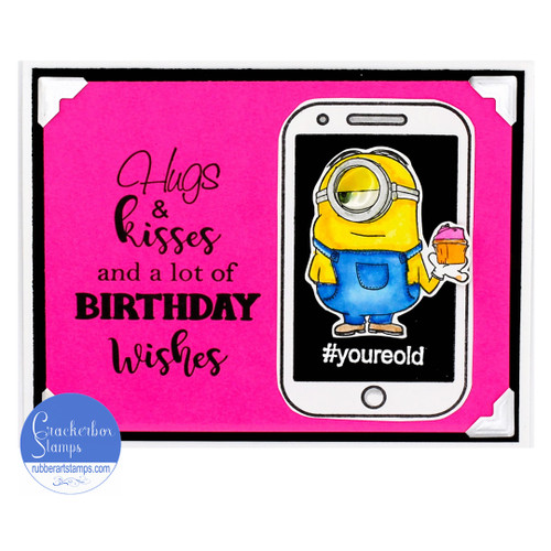 Cell Phone & Hashtags Snarky