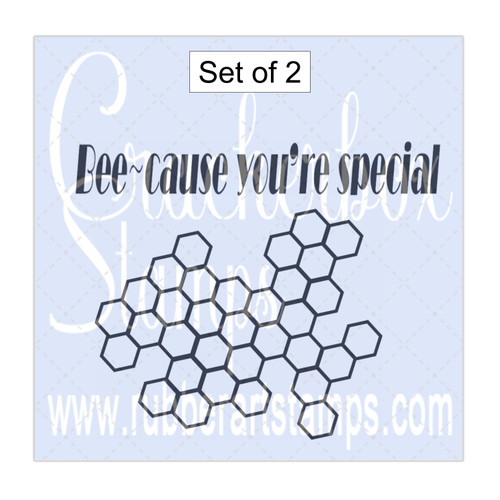 Bee~cause You're Special and Honeycomb Bee~cause You're Special and Honeycomb