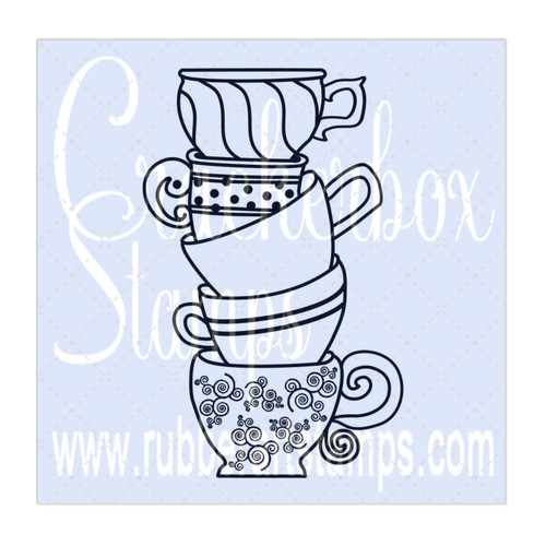 Coffee Cups Stacked Coffee Cups Stacked