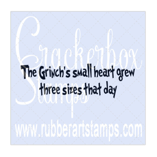 Grinch Small Heart Saying