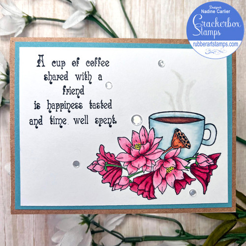 Friendship Flower Coffee Card