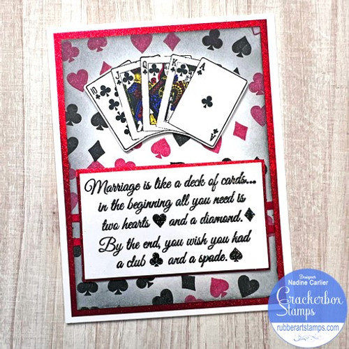 Card Suits Solid and Marriage Is Like Card Suits Solid and Marriage Is Like