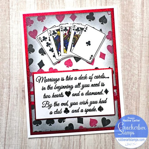 Card Suits Open and Marriage Is LIke