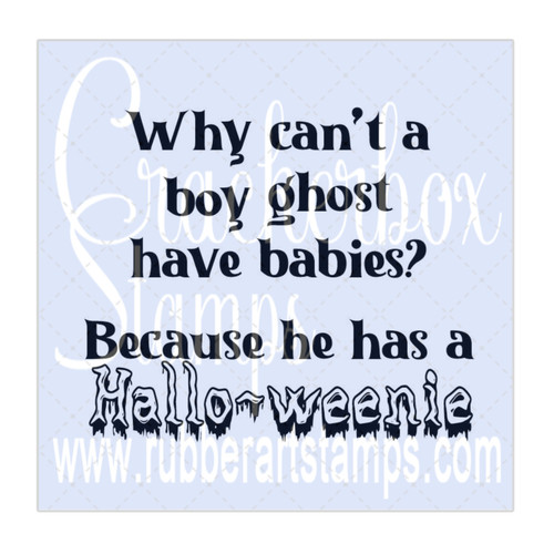 Why Can't Boy Ghost