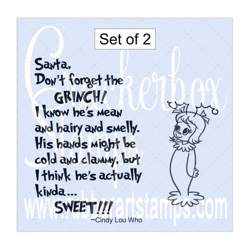Cindy Lou Small And Santa Don't Forget Cindy Lou Small And Santa Don't Forget