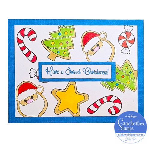 Cookie Frosted Christmas Set of 3