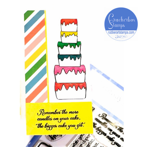 Card And Gift Birthday Cake Card