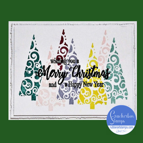 Christmas Tree Thick Swirl