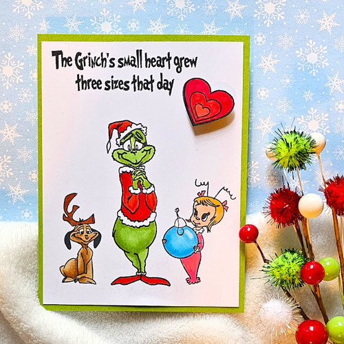 Grinch Standing, Cindy Lou and Max Set of 3 Grinch Standing, Cindy Lou and Max Set of 3