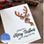 Rudolph Christmas Greetings Card