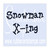Snowman X-Crossing