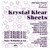Clear Sheets