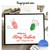Mouse Finger Print Wide & Tall set of 2 Mouse Finger Print Wide & Tall set of 2