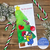 Grinch Hand with Ornaments Set of 5