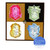 Crests Of Hogwarts Small Set of 5