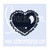 Heart With Lace Sm.