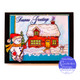 Snow House With Snow