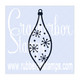 Ornament Bulb Snowflake