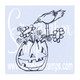 Pumpkin with Crow