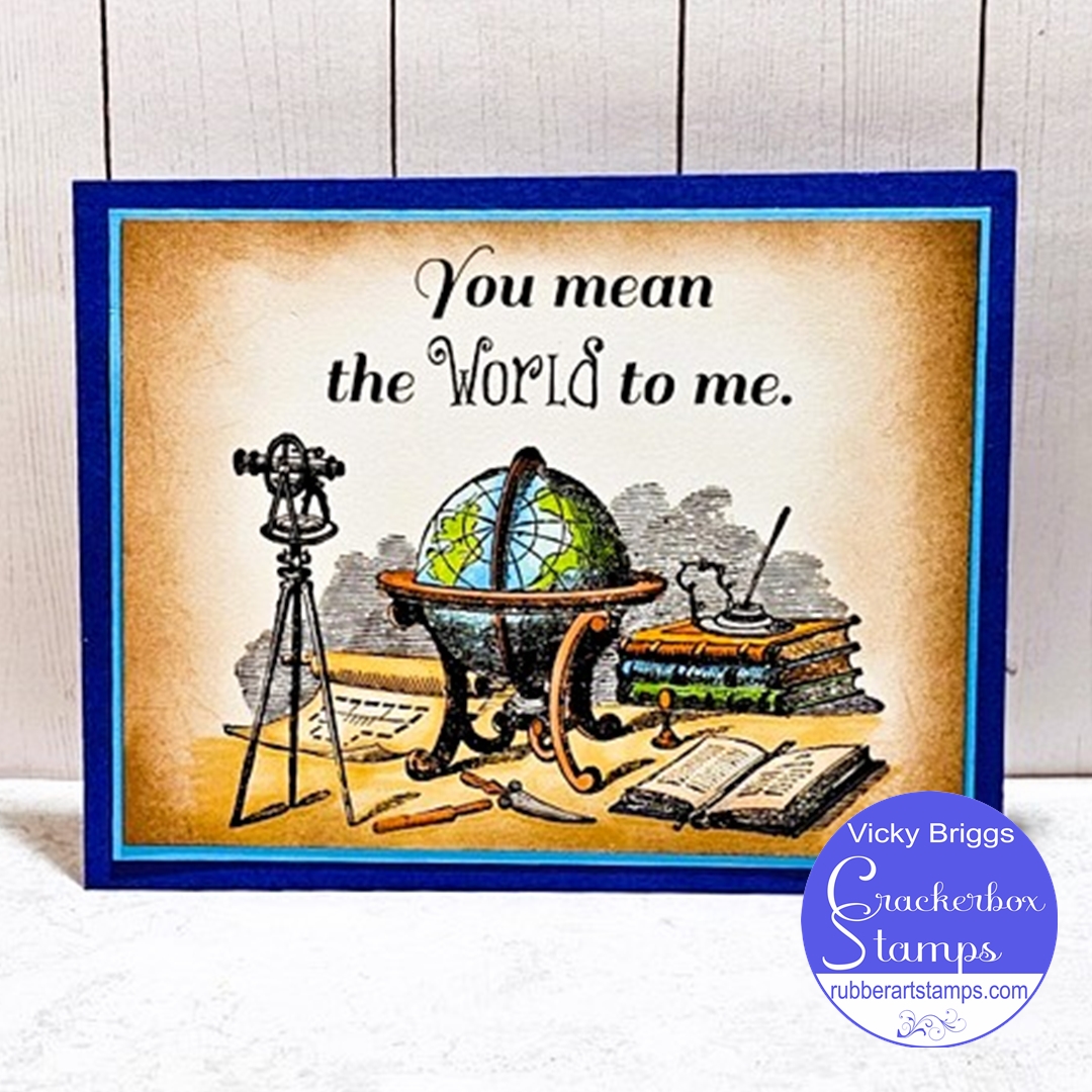 You Mean World to Me - Crackerbox Stamps