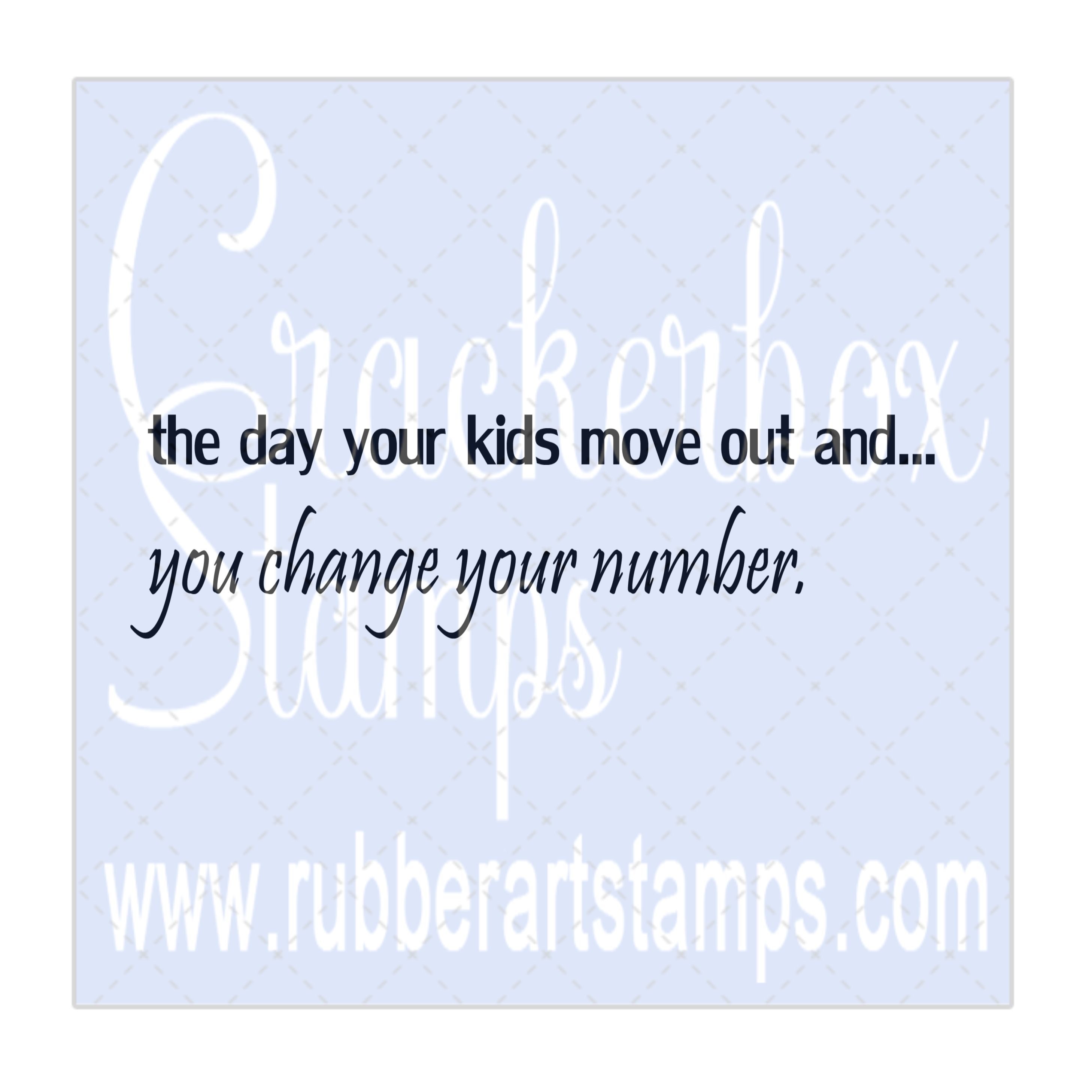 Kids Moving Out - Crackerbox Stamps