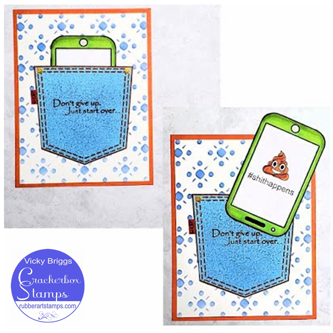 Hashtag Poop Emoji - Crackerbox Stamps