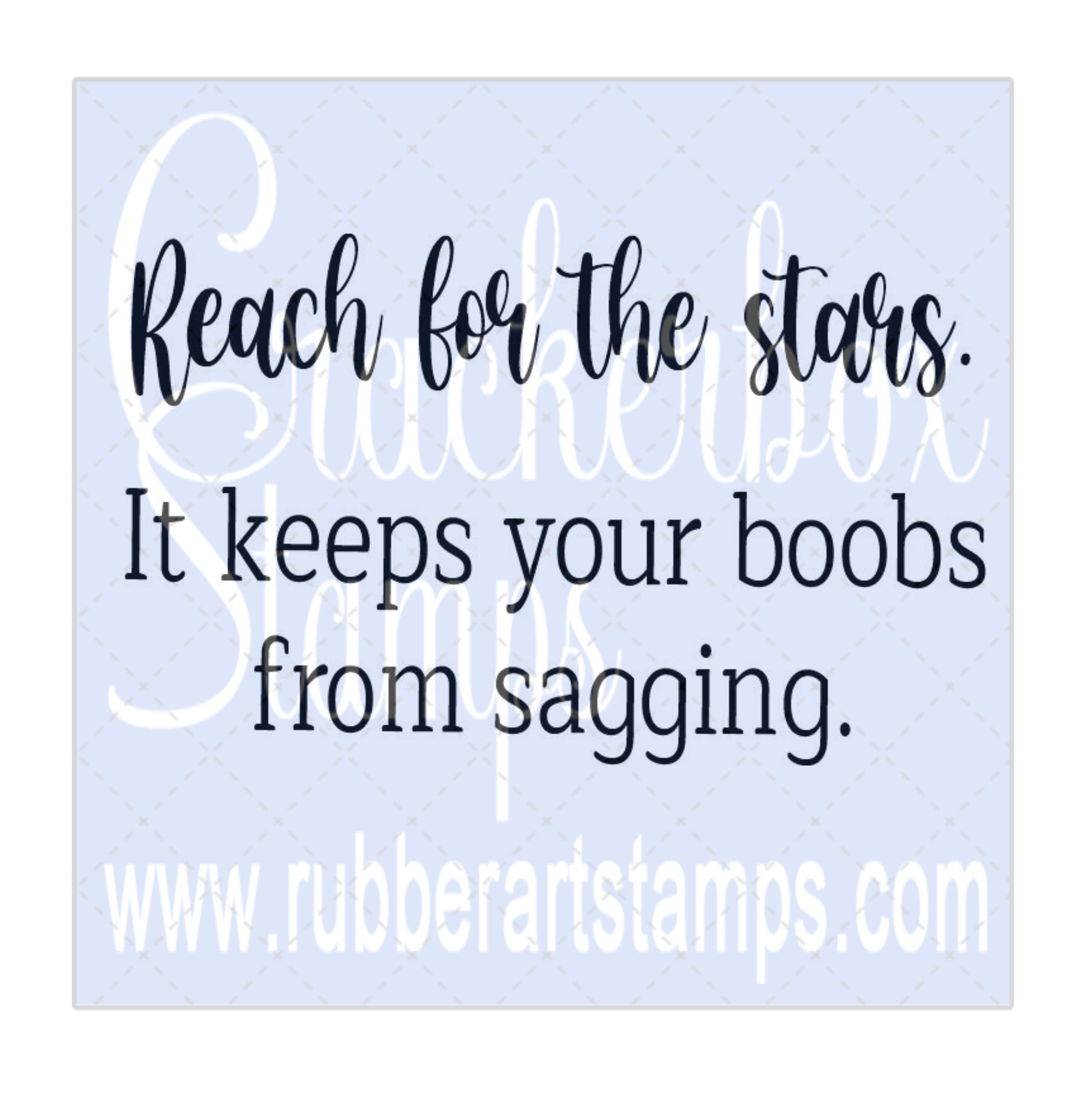 Boobs From Sagging - Crackerbox Stamps