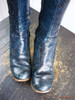 Blue Snake Casual High Boots
