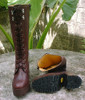 Lace and Zipper Boots