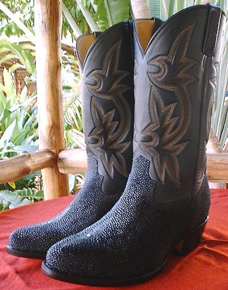 STINGRAY Cowboy Boots-Six Rows of Stitching
