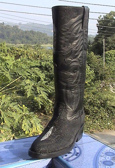 Exotic & Tough StingRay Cowboy Cowgirl Boots