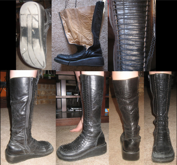Jen's Lace to the Toe Boots Replicated