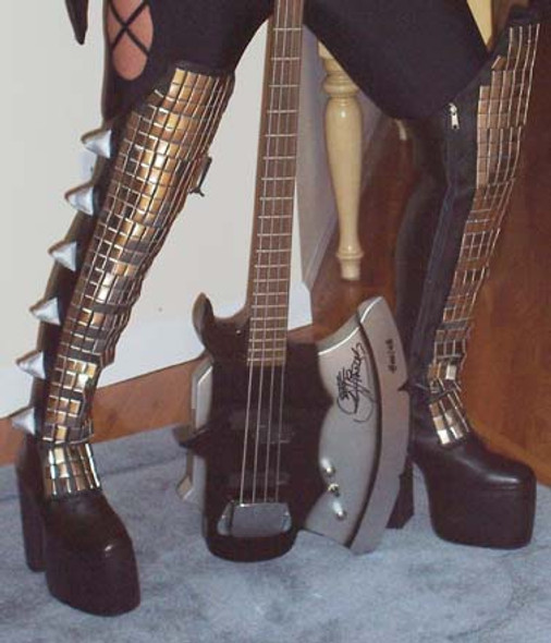 GENE SIMMONS LOVE GUN BOOTS for Kiss costume