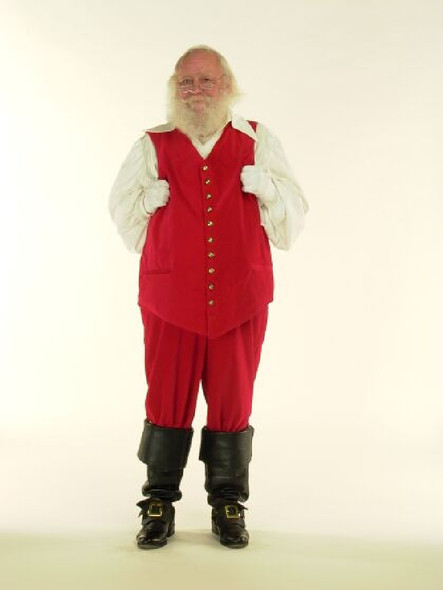 Santa Boots for Victor Vest from brown leather Santa Boots for Victor Vest from brown leather